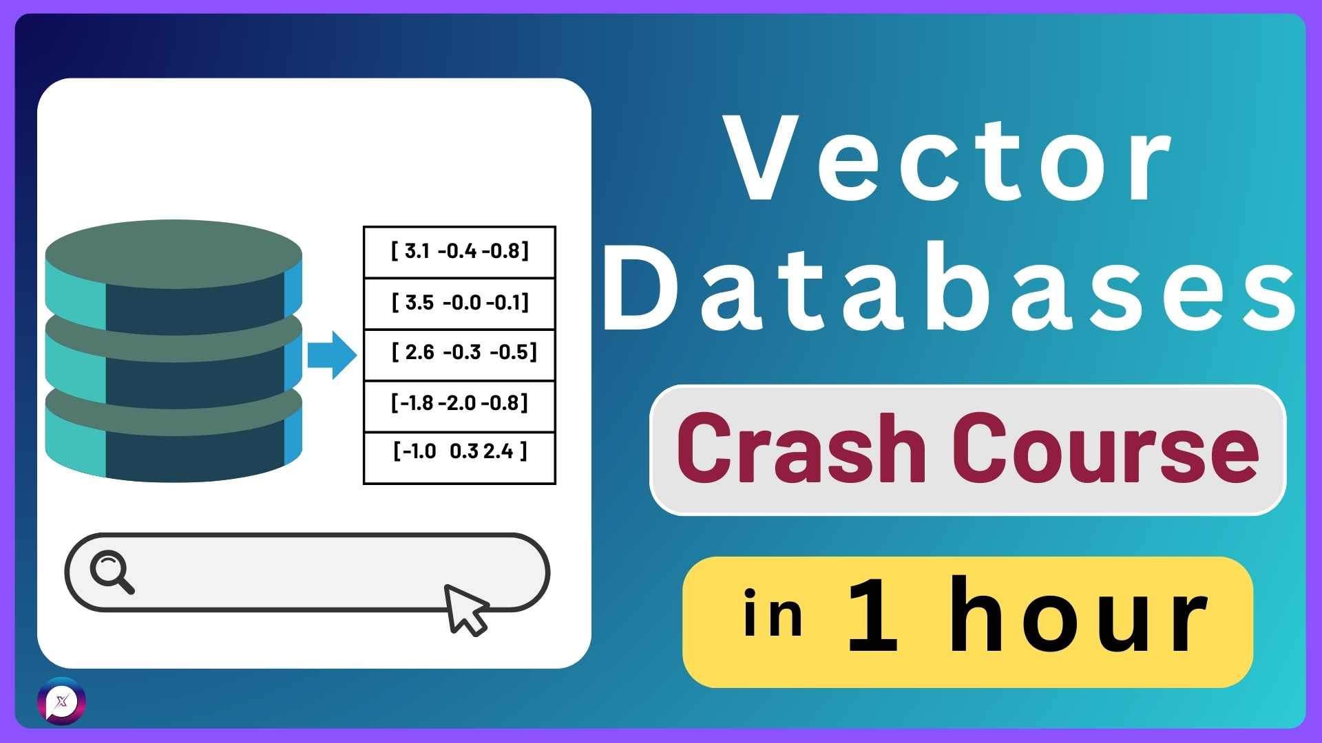 A crash course on vector databases